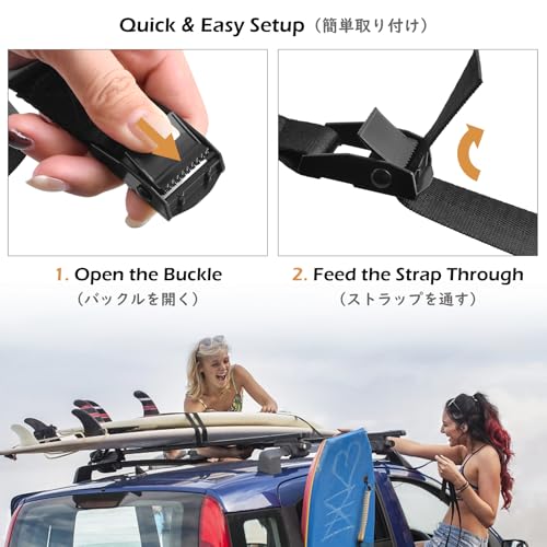 Tie Down Straps, Lashing Straps Nylon Webbing, Cam Buckle Adjustable Heavy Duty Belts for Luggage, Suitcase Packing, Cargo Freight (01# Black - 2 Packs, 16.4 FT) - color: 01# Black - 2 Packs, size: 1" x 16.4'