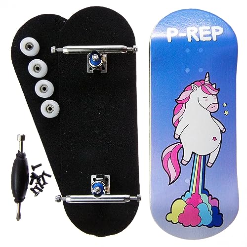 P-REP V2 Performance Complete Wooden Fingerboard 34mm - Smell the Rainbow - color: Smell the Rainbow