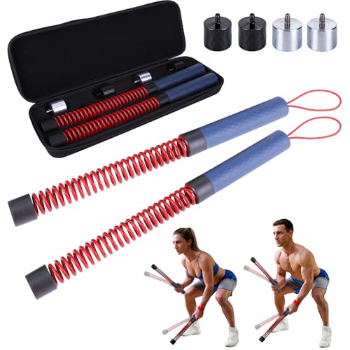 ASIEIT Upgraded Ropeless Battle Rope for Home Gym, Adjustable Weight Battle Ropes for Advanced Fitness Training, Portable Workout Ropes for Athletes, Boxers, Fitness Beginners, Burn Fat - color: Red-Blue