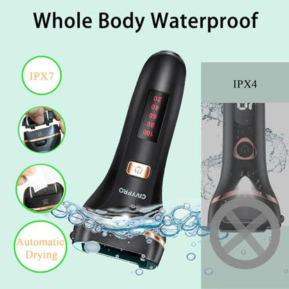 Electric Foot Callus Remover- Long Service Time, Rechargeable Electronic Foot File- Ideal Gift, Professional Pedicure Tools, Waterproof Foot Scrubber, Pedicure Kit Feet Care for Dead Skin (Black) - color: Black