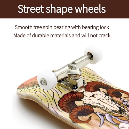 32mm Pro Fingerboard 12 Constellation Series Wooden Finger Board (Aries) - color: Aries