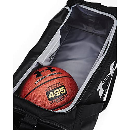 Under Armour Undeniable 5.0 Duffle - color: Black (001)/Metallic Silver, size: Medium (58L)