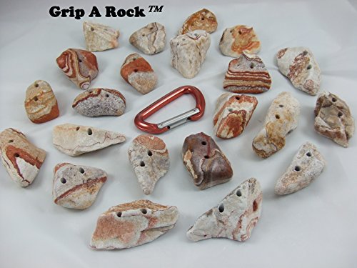 10 Rock Climbing Holds, Rock Climbing Equipment, Adult & Kids Climbing Wall