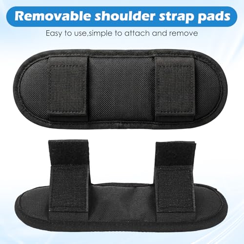 Soft Shoulder Strap Pad, Backpack Strap Cushion Breathable Removable | for Luggage, Duffle Bag, Tote Bag, Messenger, Guitar Straps Travel