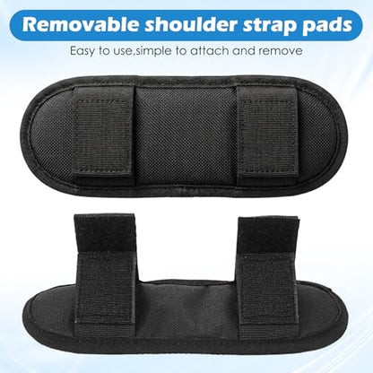 Soft Shoulder Strap Pad, Backpack Strap Cushion Breathable Removable | for Luggage, Duffle Bag, Tote Bag, Messenger, Guitar Straps Travel