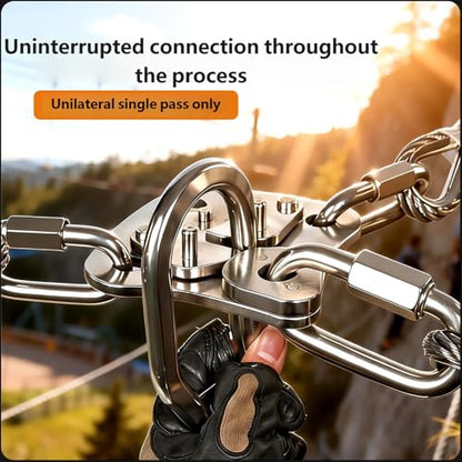 Directional Divider User Friendly Climbing Hardware for Enhancing in Mountaineering and Hiking Rustless Climbing Hardware