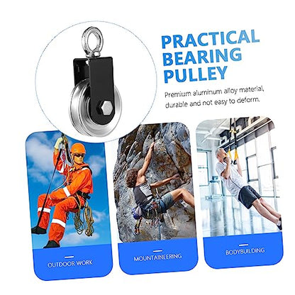 Silent Swivel Groove Wheel Pulley for Fitness Training Adjustable Bearing Lifting System Strength Training Accessories for Gym Equipment