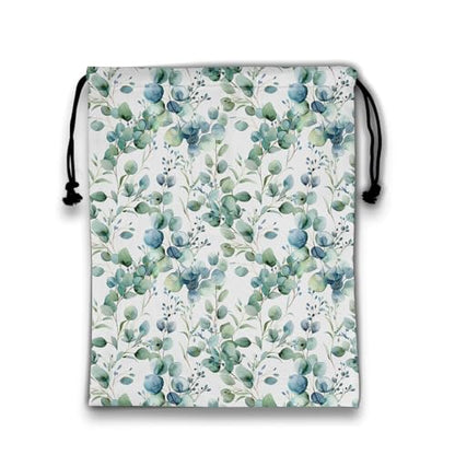 Eucalyptus Leaves Gym Grip Bag Green Adjustable Gymnastics Storage Pouch for Fitness Sports - color: Eucalyptus Leaves-green