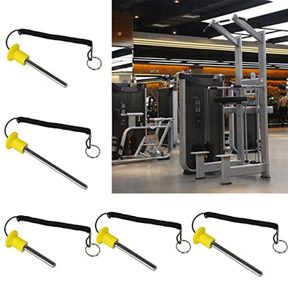Weight Pin, Stack, Machine Replacement, Stack with Pull Rope Exercise Equipment Accessories - size: 10x100