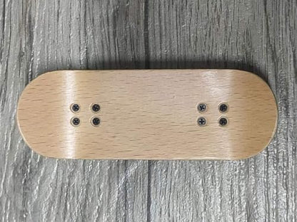 LEEFAI Pro Fingerboard Complete 34mmx96mm Maple Wood 5 Layers Wood UV Printing Deck with Professional Trucks and Pom CNC Bearing Street Wheels