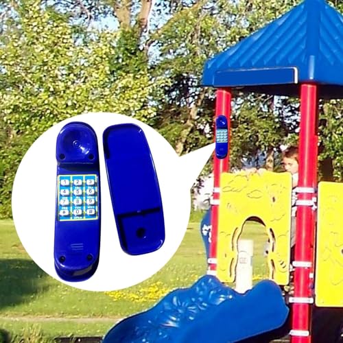 Swing Set, Telephone Toy, Swing Set, Accessories, Playground, Game for Children, Blue
