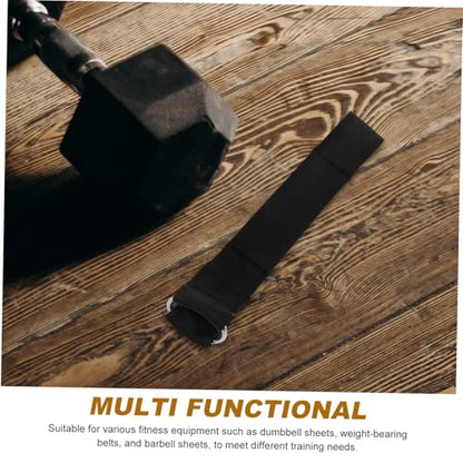 Versatile Weightlifting Belt Dumbbell Straps for Barbell Plate Rack Fitness Equipment
