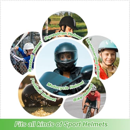 Helmet Holder for Sport Backpack,Backpack Accessories Mesh Storage Bag,Added External Elastic Storage Net for Backpack,4 Carabiners Attaching to Backpack to Carry Helmet and Accessories