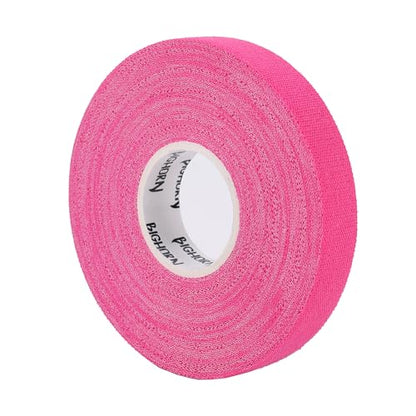 Bighorn Athletics Finger Tape, Male Climber Tin, 0.5" x 45ft, 8 Rolls, Pink | Climbing tape with retro design tape holder for tension support & bouldering. EZ tear, strong adhesive, residue-free. - color: Pink