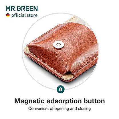 MR.GREEN Portable Manicure Sets Pedicure kits Stainless Steel Nail Clippers Tool Travel Grooming Case Nail Scissors Gift Box (Mr-6102) - color: Mr-6102