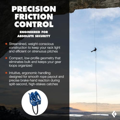 BLACK DIAMOND ATC Belay Rappel Device, Aluminum Rock Climbing, Canyoneering - color: ATC-XP Belay Device