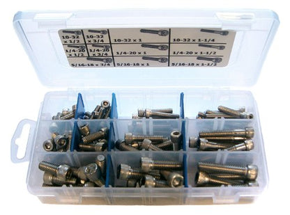 Stainless Steel Socket Head Cap Screw Assortment Kit