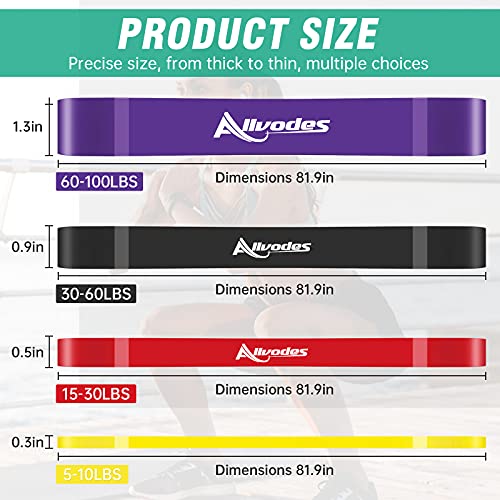 Pull up Bands, Pull Up Assistance Bands, Resistance Bands Set, Exercise Bands, Workout for Resistance Training, Physical Therapy, Home Workouts Bands