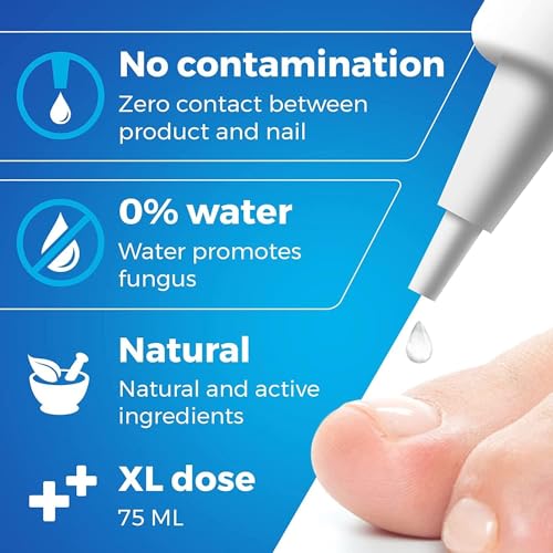 Toenail Fungus Treatment Extra Strength (FDA REGISTERED) - Fungi Nail Fungus Cream - XL - Nail Strengthener and Growth Improved Formula (Made in USA) 2.54 Fl oz - size: 2.54 Fl Oz (Pack of 1)