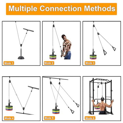 Fitness Pulley Cable,Replacement Cable Machine Accessories for DIY Home Gym, Gym Cable Replacement,3/16"(5mm) TPU Coated