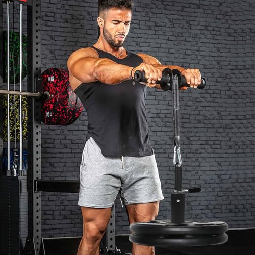 Weight Loading Pin with Carabiner, Fitness Weight Lifting Pin fit 1 inch Standard / 2 inch Olympic Weight Plates Pulley Cable System Attachment for Home Gym Muscle Strength Training (Olympic) - color: 2 inch Olympic