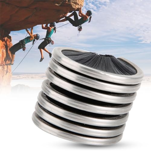 Climbing Brush, 8 to 13mm Gear Rope Cleaning Brush, Nylon Stainless Steel Climbing Rope Cleaner
