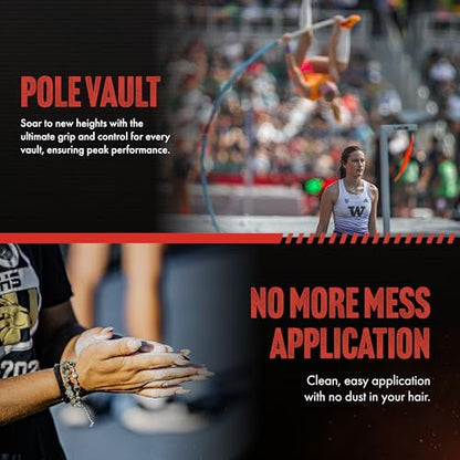 STYK Vaulter Magazine - Enhanced Liquid Chalk, No Mess, Work Out Chalk, Grip Boost, for Weightlifting, Gymnastics, Rock Climbing, Bodybuilding, Pole Vault, Crossfit, and More, Liquid Hand Chalk - style: 60ml Scented