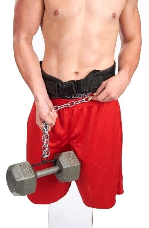 Dumbbell Loading Hook for DIP Belt, Wrist Roller, Neck Harness