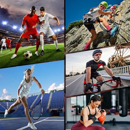Pre Wrap for Hair Soccer- 6 Rolls 78yd (234'), Multi Color Athletic Prewrap Tape Headbands, Foam Sport Underwrap Pre-Wrap - Black, Pink, Blue, Green - style: Black, Pink, Blue, Green