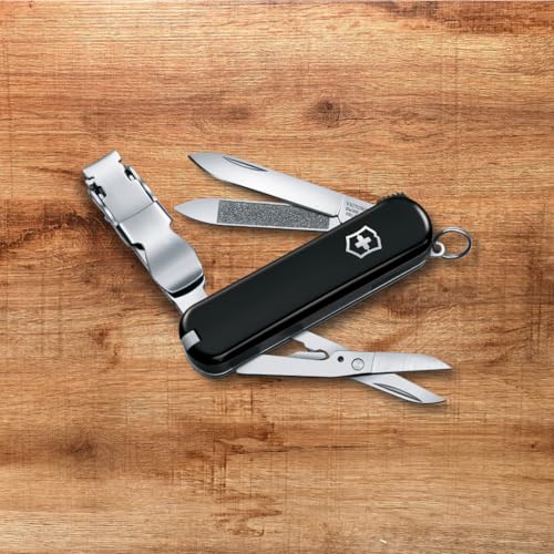 Victorinox 0.6463.T2 Folding Pocket Knife Nail Clip 580 - color: Black