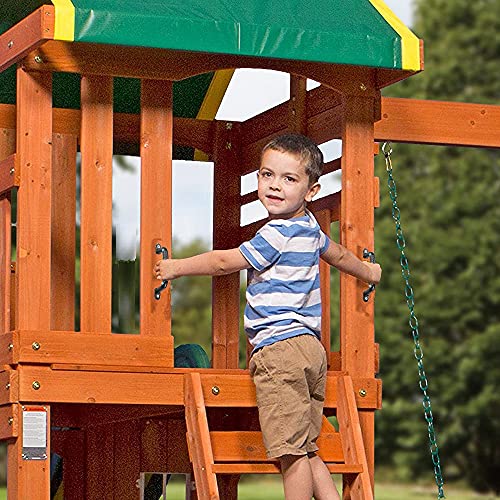 4 Safety Playground Luminous Handles, Swing Set Kids Safety Hand Grips for Playset, Climbing Frame, Play House, Playroom Ladder, Door, Bunk Bed (Black) - color: Black