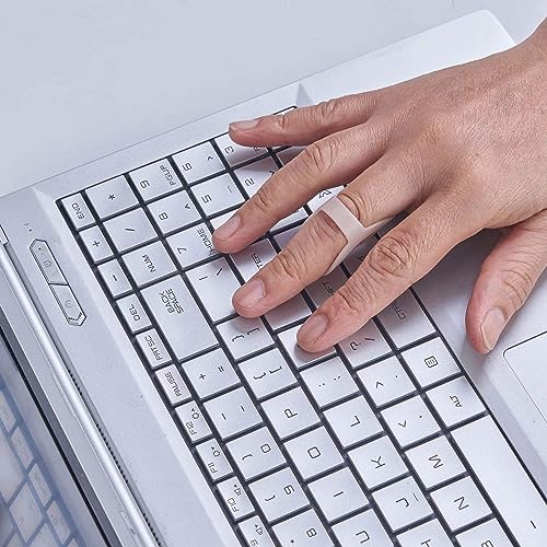 Soft Home 6 Pack Oval Finger Splints Waterproof Finger Splint for Arthritis, Trigger Finger,Mallet Fingers - Trigger Finger splints For Thumb, Index, Middle, Pinky or Ring Finger (1,2,3,4,5,6) - size: 1,2,3,4,5,6