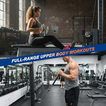 J Bryant Aluminum Alloy LAT Pulldown Pulley Attachment for Cable Machines, Smooth-Machined Pulley Design, Fits 3x3 Power Racks with 5/8''–1'' Holes, Durable Lightweight Accessory for Home Gym