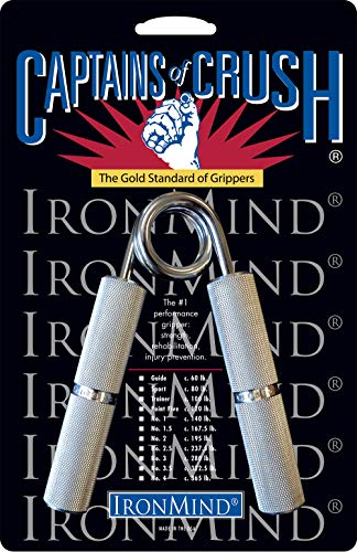 IronMind Captains of Crush Gripper | The Gold Standard of Grippers, Made in the USA - size: 5. No. 1 (140 lb.)