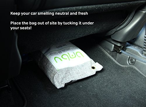 1000g Large Bamboo Charcoal Air Purifier Bag - Car Deodorizer Freshener - Remove Odor and Control Moisture in Your RV, Camper, SUV, Truck, Closet, Mobile Home, Storage - Non fragrant 1kg