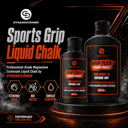 Mess-Free Liquid Chalk for Weightlifting & Gym Workouts - style: 4oz