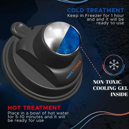 wall Mounted Massage Ball | Cold Therapy | wall Mounted Back Massager | cryo Stick | Relieve Muscle Pain (360 Wall Massager) - color: 360 Wall Massager