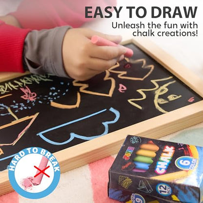 JOYIN 432 Counts Mini Chalk Set for Kids, Non-Toxic Mini Chalk for Boys Girls 3+, School Supplies for Teachers, Goody Bag Fillers, Sidewalk Chalk Party Favors (36 Boxes)