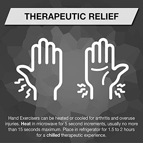 THERABAND Hand Exerciser, Ball For Hand, Wrist, Finger, Forearm, Grip Strengthening & Therapy, Squeeze Ball to Increase Hand Flexibility & Relieve Joint Pain, Red, Soft, Beginner - size: New Version, style: Red - Soft