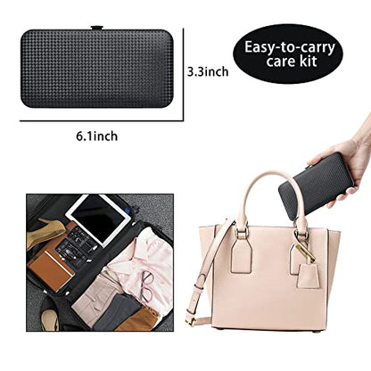Cater Manicure Nail Clippers Pedicure Set - Stainless Steel Manicure, Professional Grooming Kit, Nail Care Tools with Luxurious Travel Case (18pcs-Black) - color: 18pcs-black