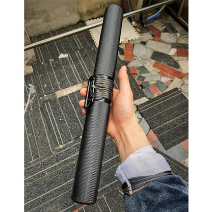 Heavy Duty Wrist and Forearm Blaster, Wrist Roller and Forearm Roller with Knurled Handle for Strength Training and Workout, Fit 1inch & 2inch Standard Weight Plates