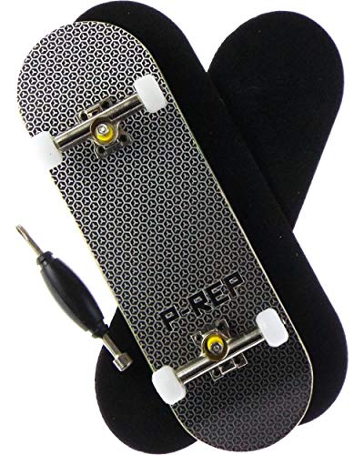 P-REP Starter Complete Wooden Fingerboard 30mm - White Logo 2016