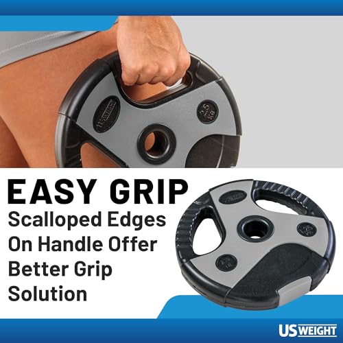 US Weight Weight Set for Home Gym - Barbell, Curl Bar or Multi-Use Options - Various Weight Options - size: 43LB, style: Multi-Use