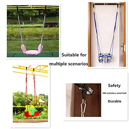Tree Swing Straps Hanging Kit, 2Pcs 9.84 inches | Heavy Duty, For Swing, Hammocks, Seat, Yoga, Sandbags, Pulley System, Home Gym - color: 25cm straps