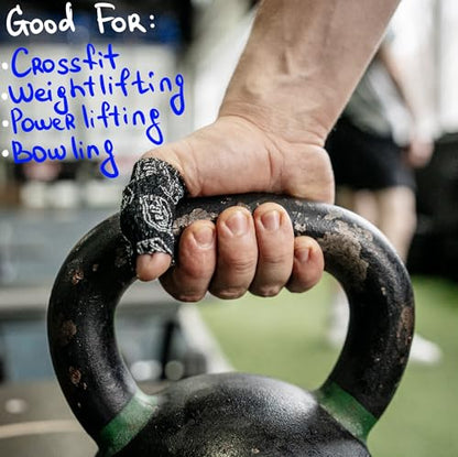 Professional Weight Lifting Thumb Tape - Protects Finger Tape, Adhesive for Powerlifting, Yoga & Gym, Hand Grip Support for Weightlifting, Deadlift, Barbell Hook Grip - color: GR.I.P