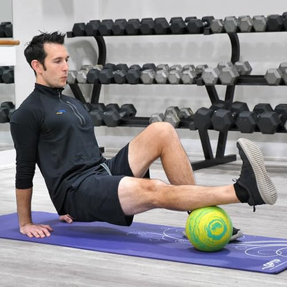 OPTP Posture Ball - Foam Roller Balls for Massage, Physical Therapy, Exercise and Fitness — Mobility Ball to Release Muscle Tension and Improve Alignment (8-inch) - size: 8-Inch