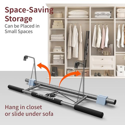 MOMODA Doorway Pull Up Bar, Home Gym Fitness Chin-Up Bar for Door Frame - color: PRO