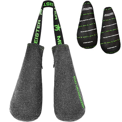 Meister Glove & Shoe Eco Deodorizer + Refill - 1-Year Supply | Washable shell and replaceable scented refills absorb moisture and odor for boxing & sports gloves, shoes and bags - style: Fresh Linen