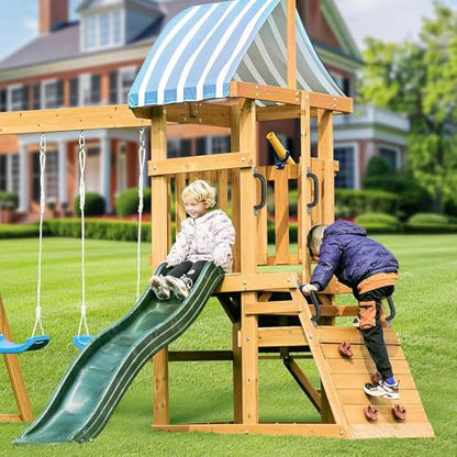 Dolibest 9.64'' Safety Handles, Non-Slip Swing Set Grips for Playset, Climbing Frame, Play House, Indoor Monkey Bars & Treehouse Accessories, Black (8Pack) - color: Black 8pcs