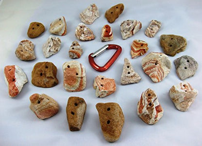 10 Rock Climbing Holds, Rock Climbing Equipment, Adult & Kids Climbing Wall